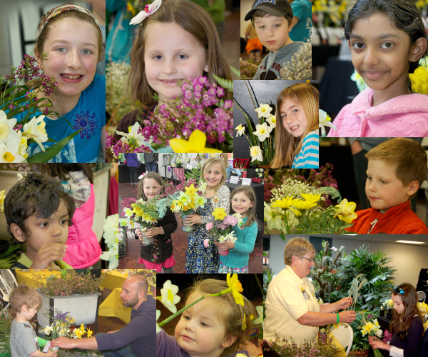 Kids at 2014 Daffodil Show